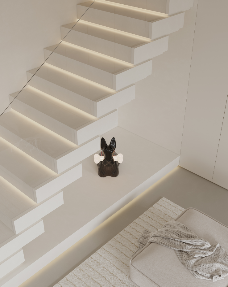 跃层极简住宅-7