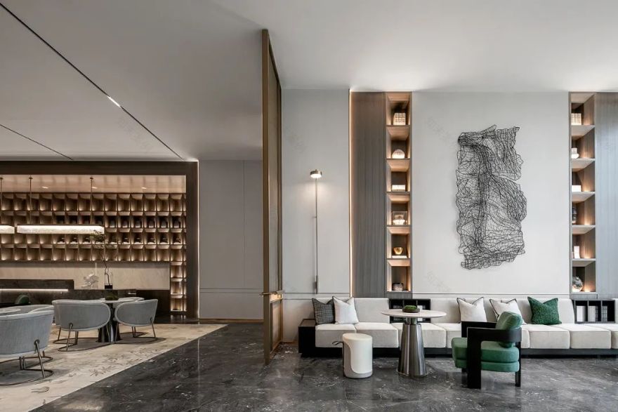 中国铁建·江门总部基地项目室内设计丨奥迅设计-73