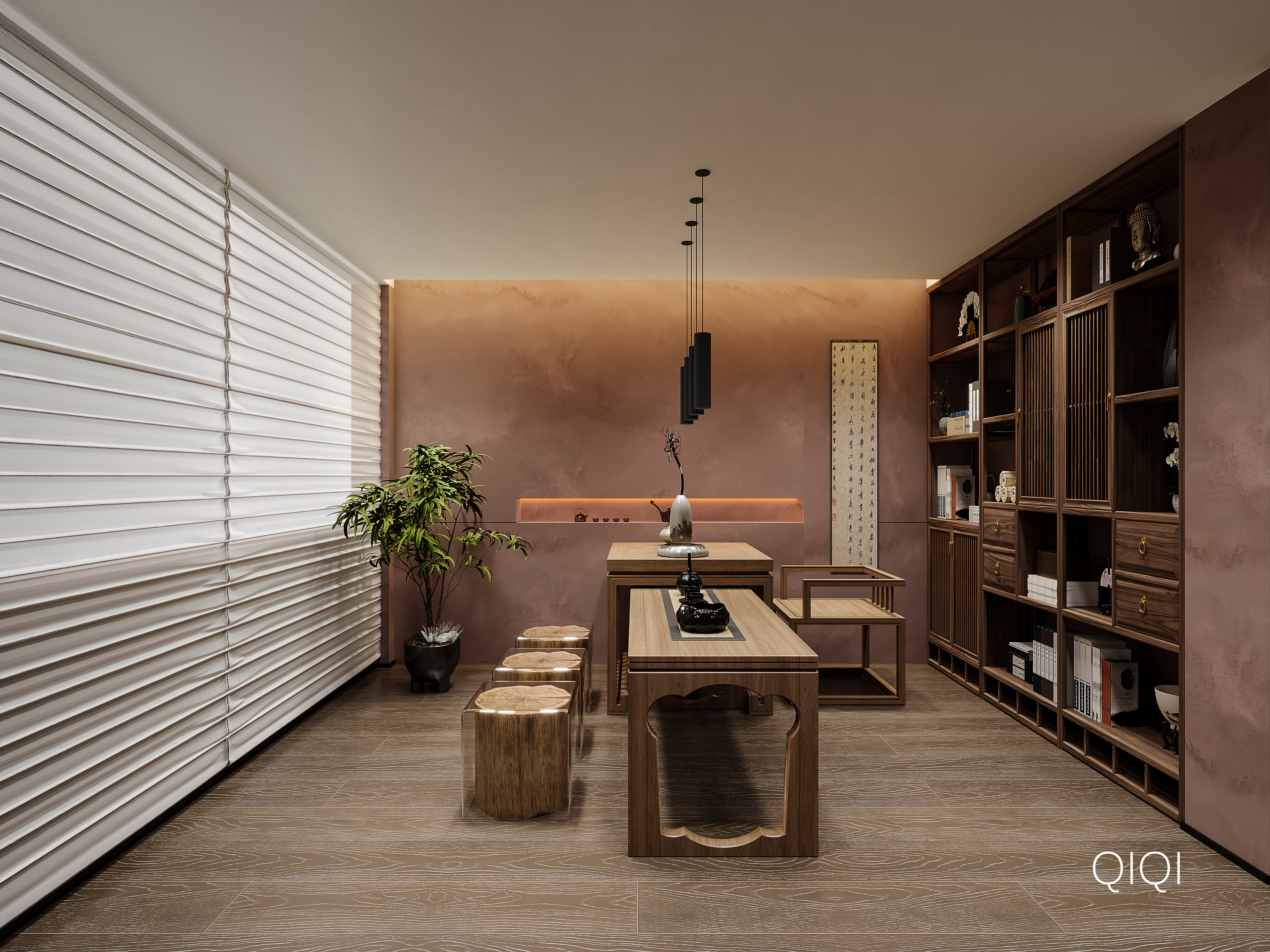 工装 | 茶室会所设计案例-0