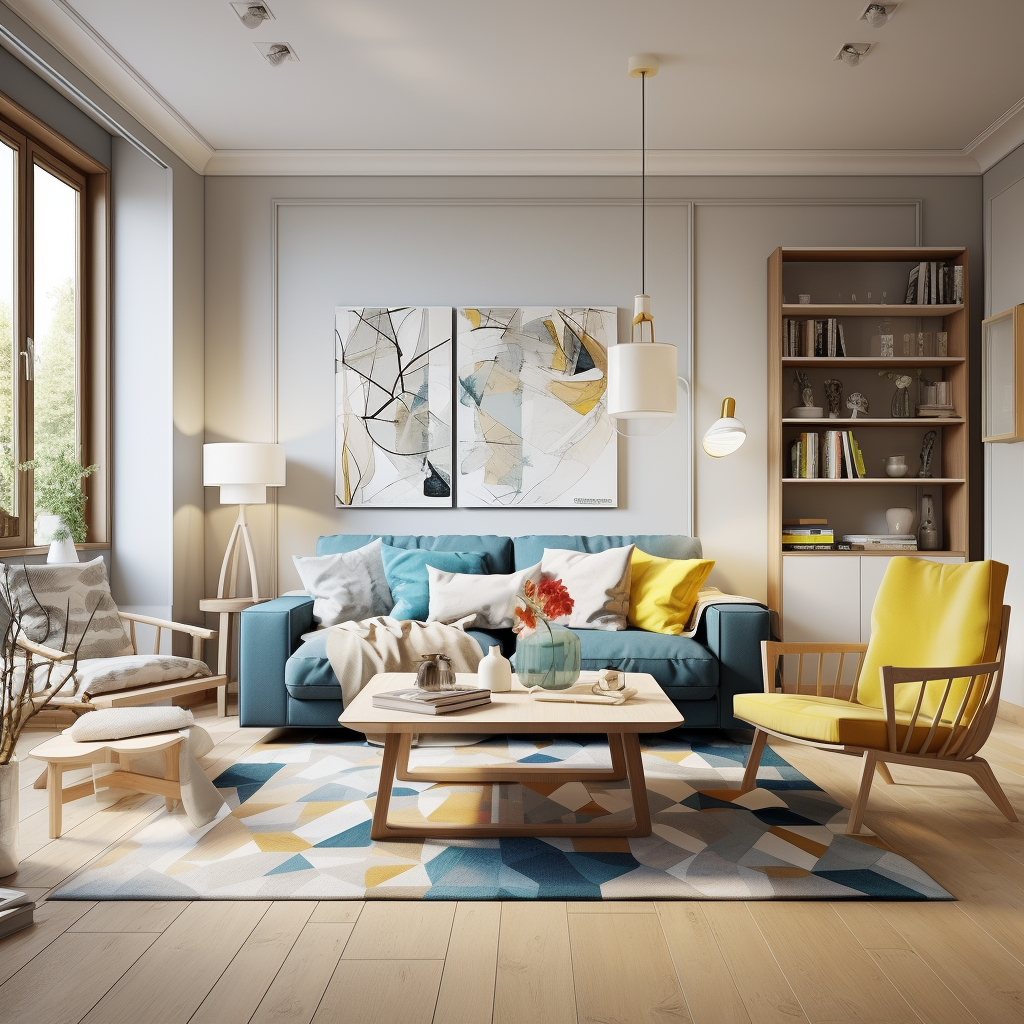 彩色世界，柔软沙发-7