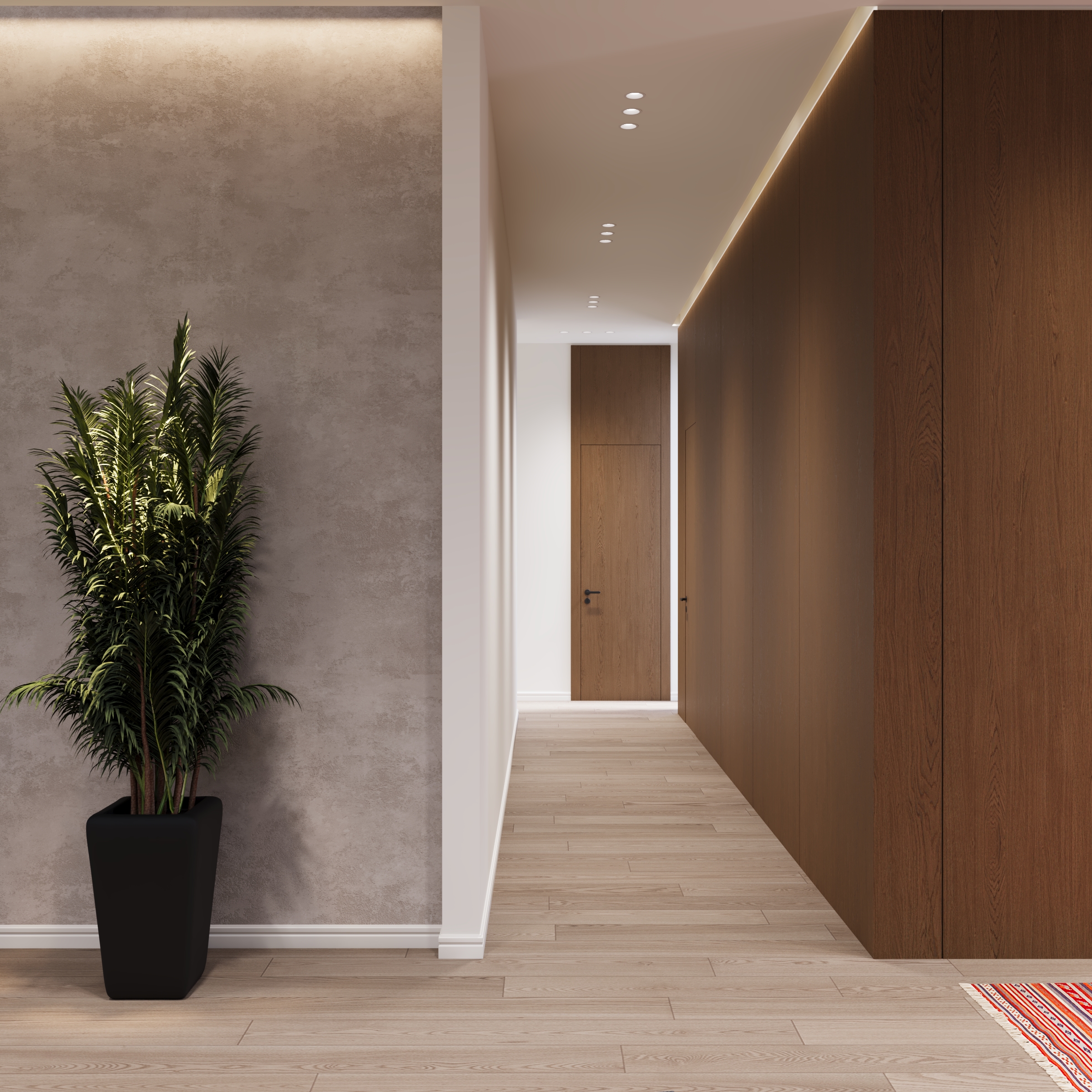 Modern Living with Warm Accents-12