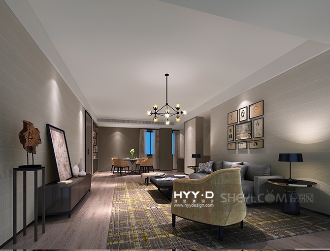 深圳香榭里住宅设计案例欣赏-1