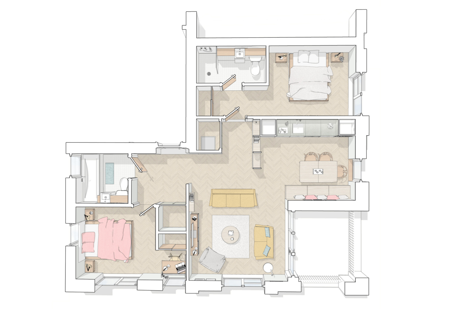 丨英国伦敦丨HTA,Dyvik Kahlen-56