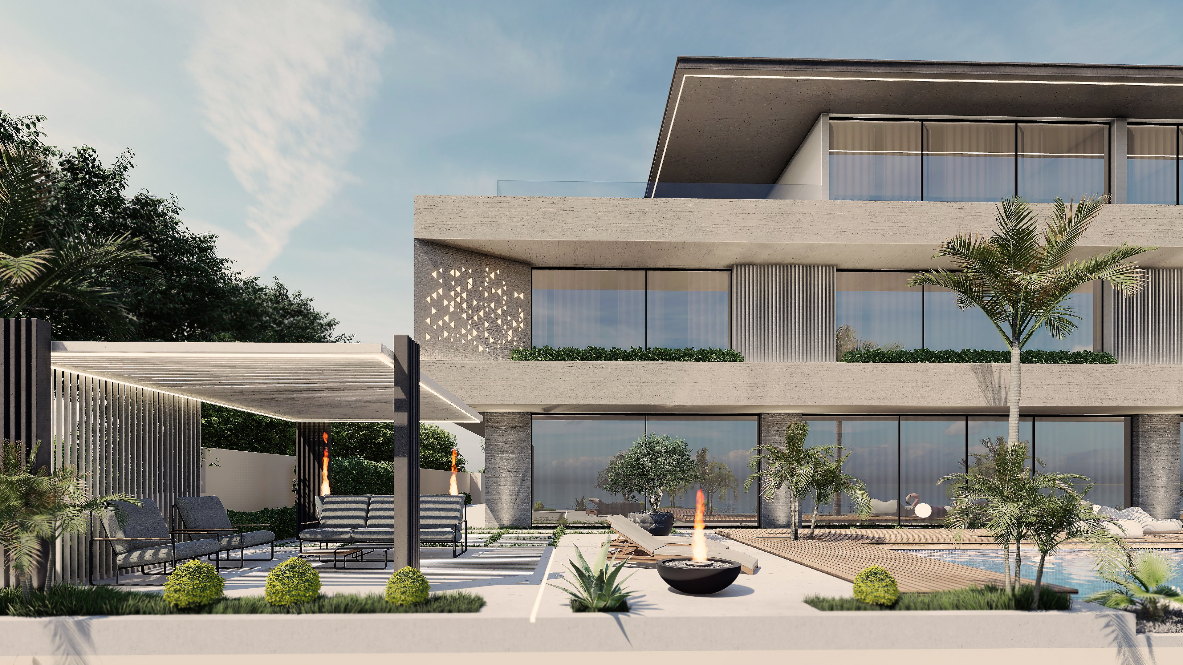 P·J 别墅室外与景观设计丨阿联酋迪拜丨Eleven Plus 装饰设计-6