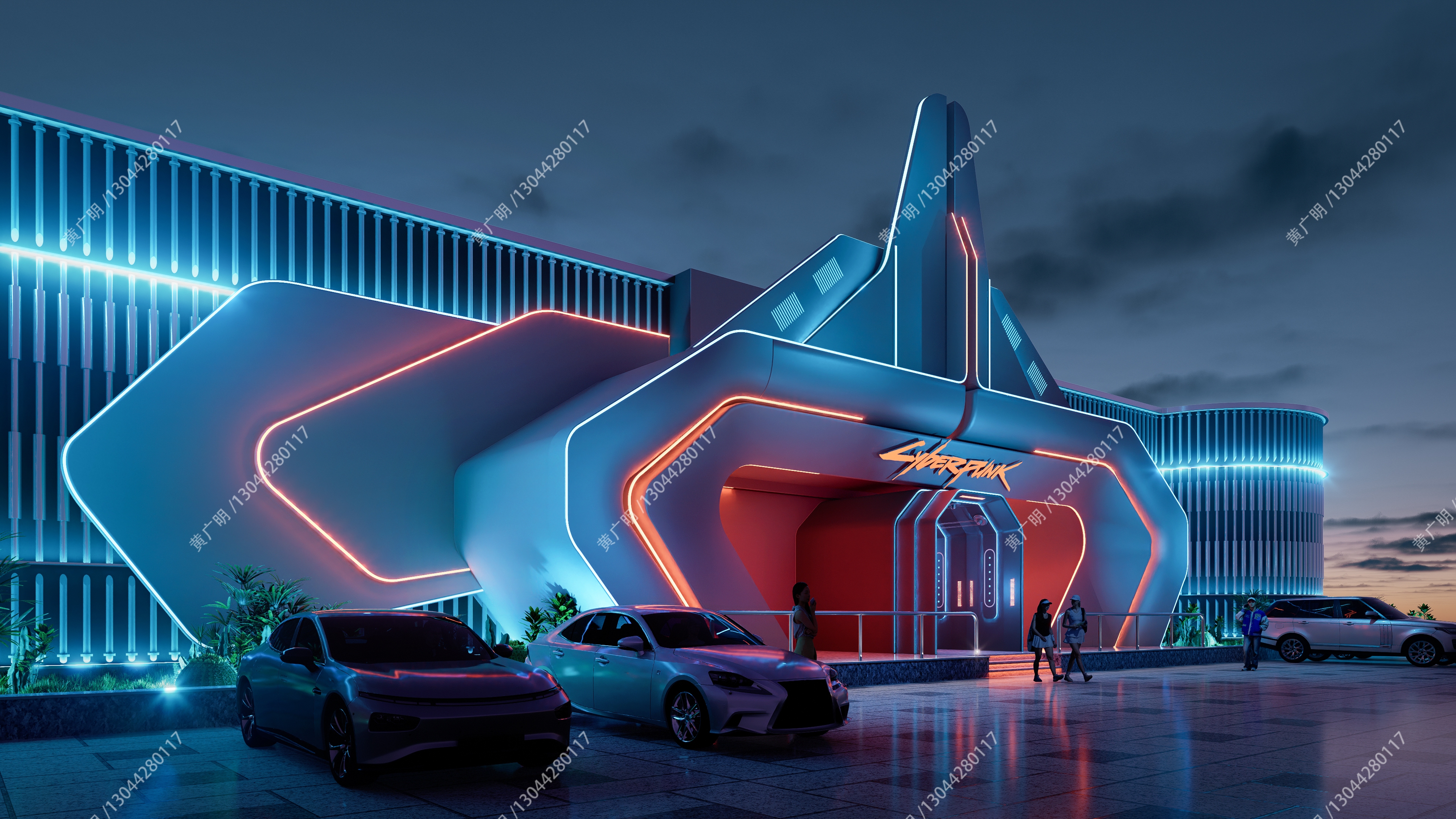 Byte Design赛博国际酒吧-2