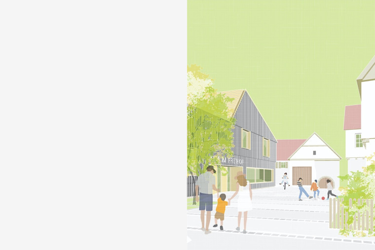 法恩道露天场地的基塔（注：Kita常见为德语Kindertagesstätte缩写，指幼儿园；Freihof是露天场地；Faurndau可能是地名） -9