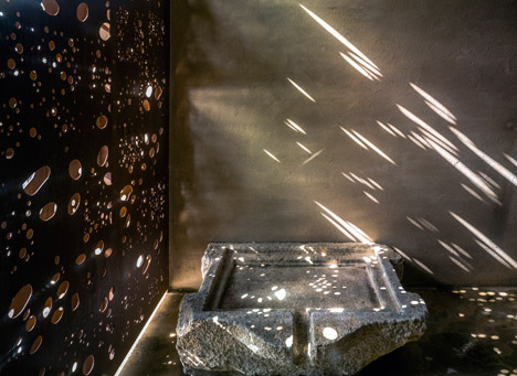 Weathered steel and stone combine in Zest Architecture's restored farmhouse-22