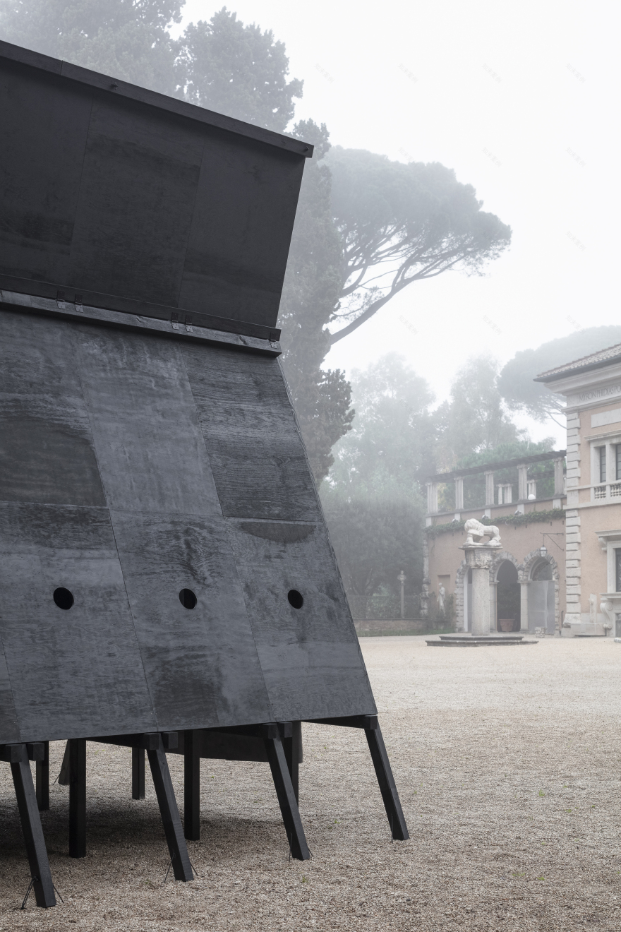 黑色亭阁丨意大利罗马丨Buero Wagner-19