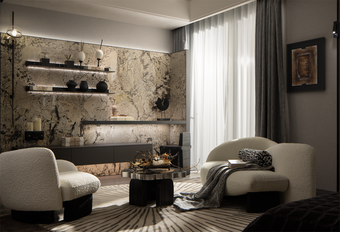 龙湖金地天峯超高层样板间丨中国广州丨TRD尺道设计-39