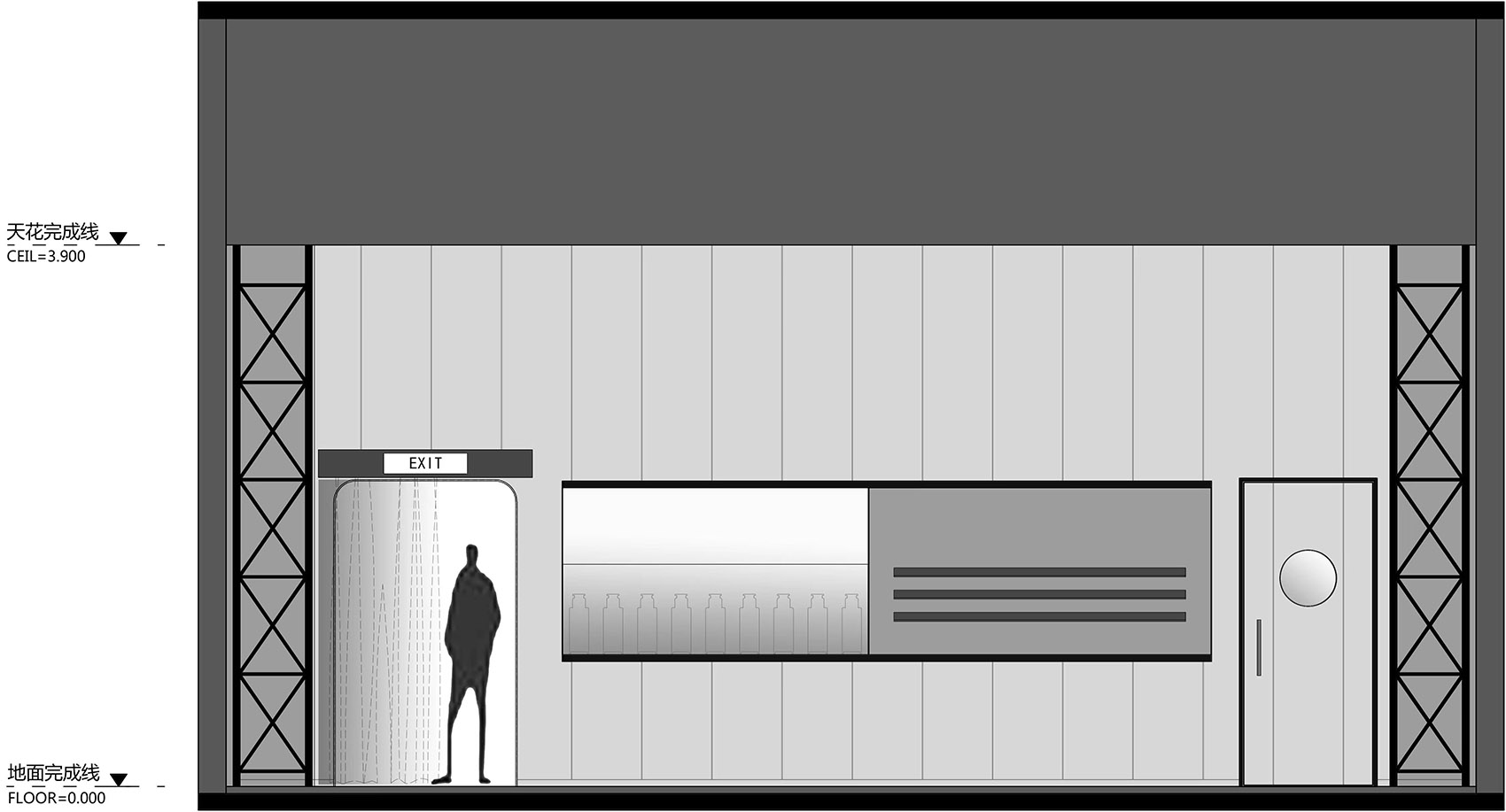 喜茶小剧场 · 上海浦东东方万国店丨中国上海丨蘑菇云设计工作室-44