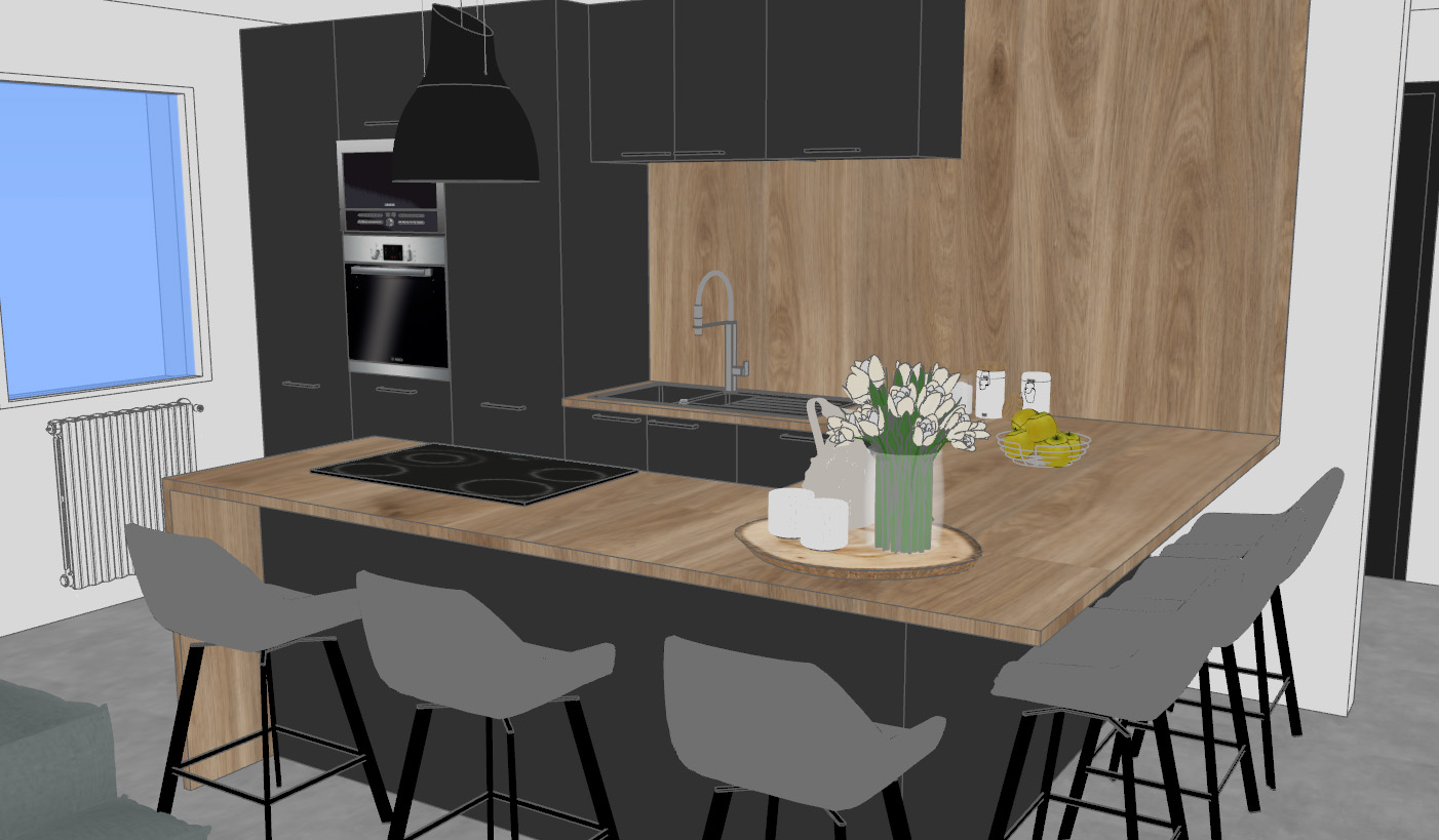 公寓焕新装修项目丨Sandrine Paucher（室内建筑师兼装饰师）-22