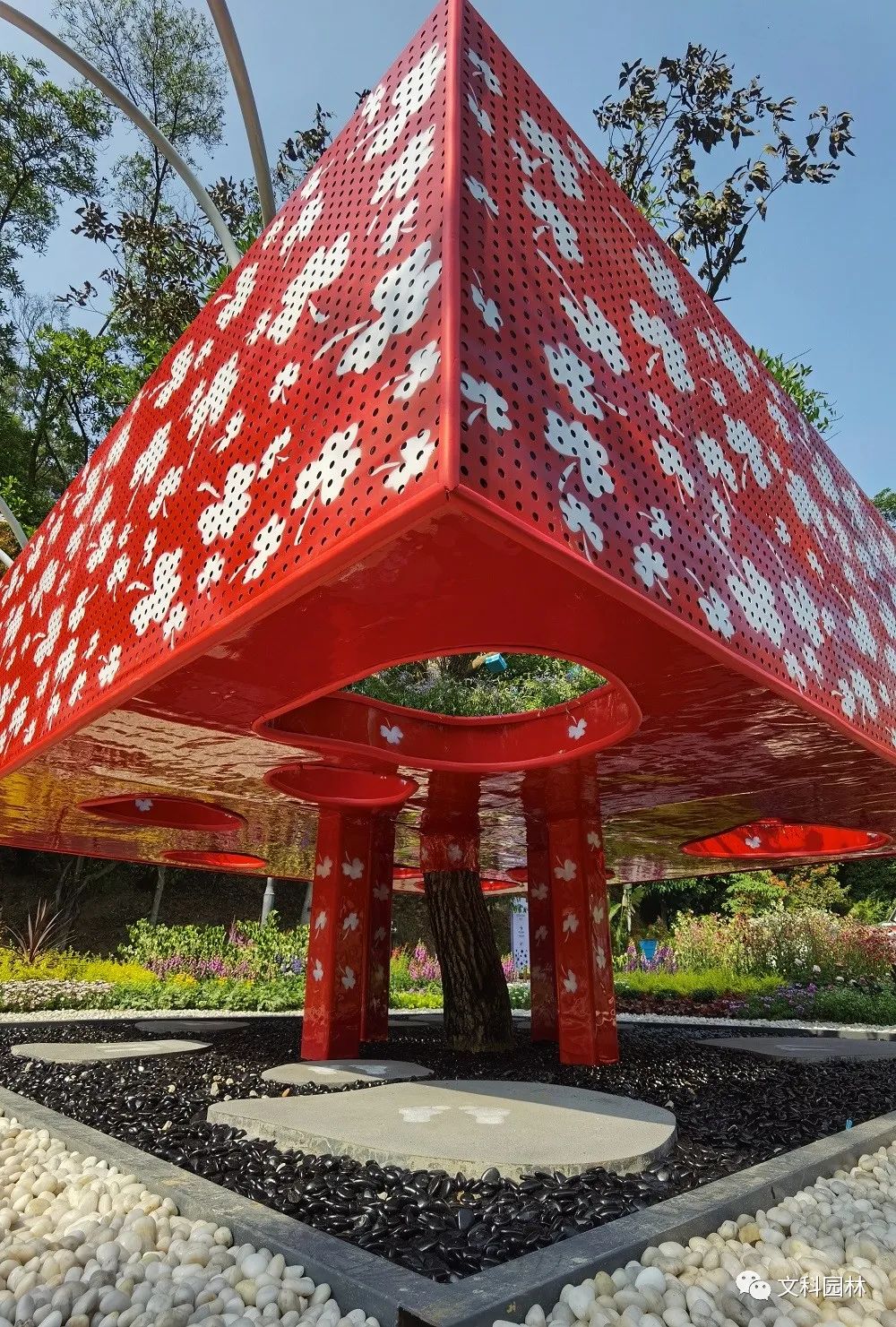 文科园林“幸运盒”花展设计丨中国深圳-25
