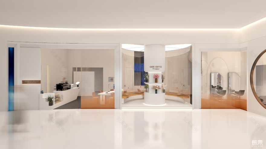 首发 X CARR SALON丨以元素为载体将空间“形式”完整体现-31
