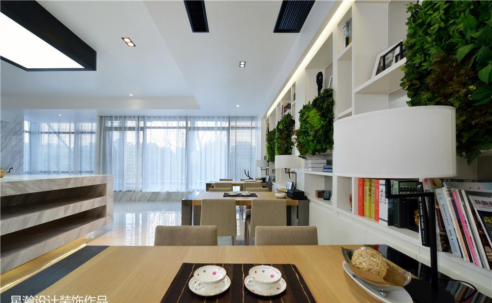 星瀚公司前台会客厅设计-20