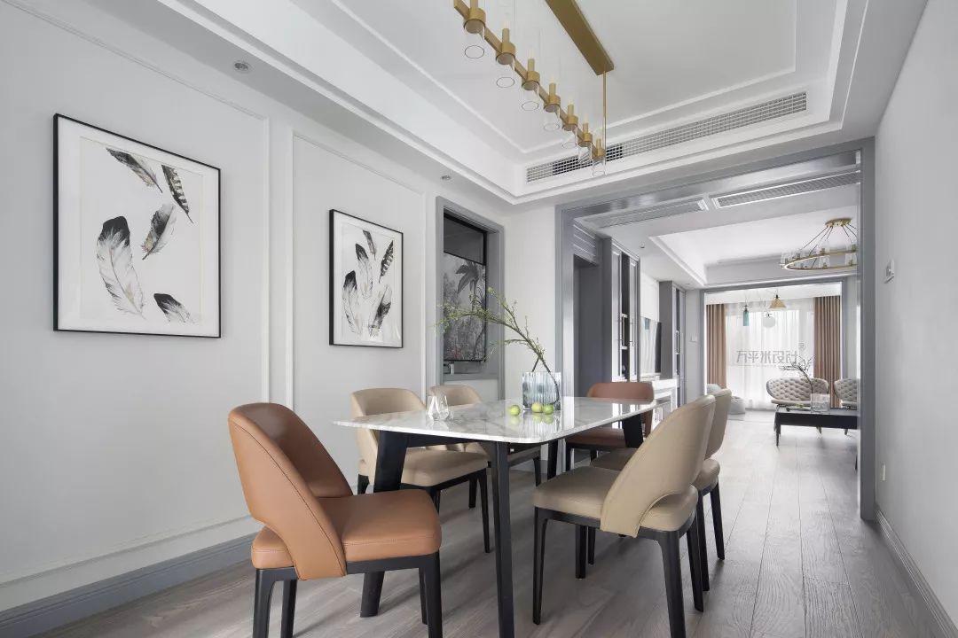 现代美式风,162㎡润和又一城住宅设计-60