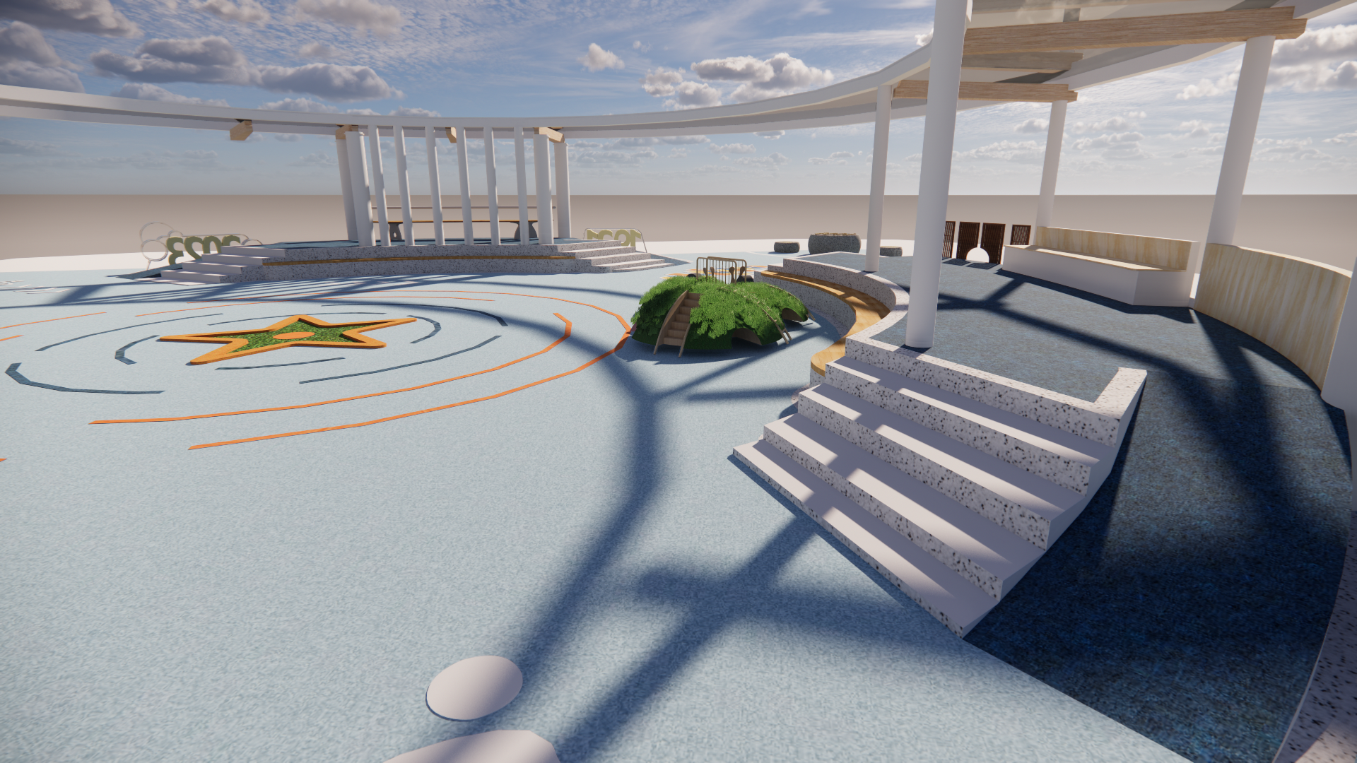 四川省彭州市老旧小区中央广场改造方案-3