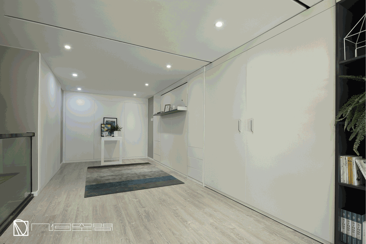 【几何空间设计作品】 SOHO、loft智能魔变微空间,“郑”尚潮流设计看这里-25