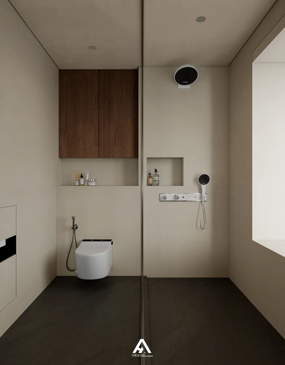 南昌阿鹤设计|210m²滨江大平层，游走在空间里！-63