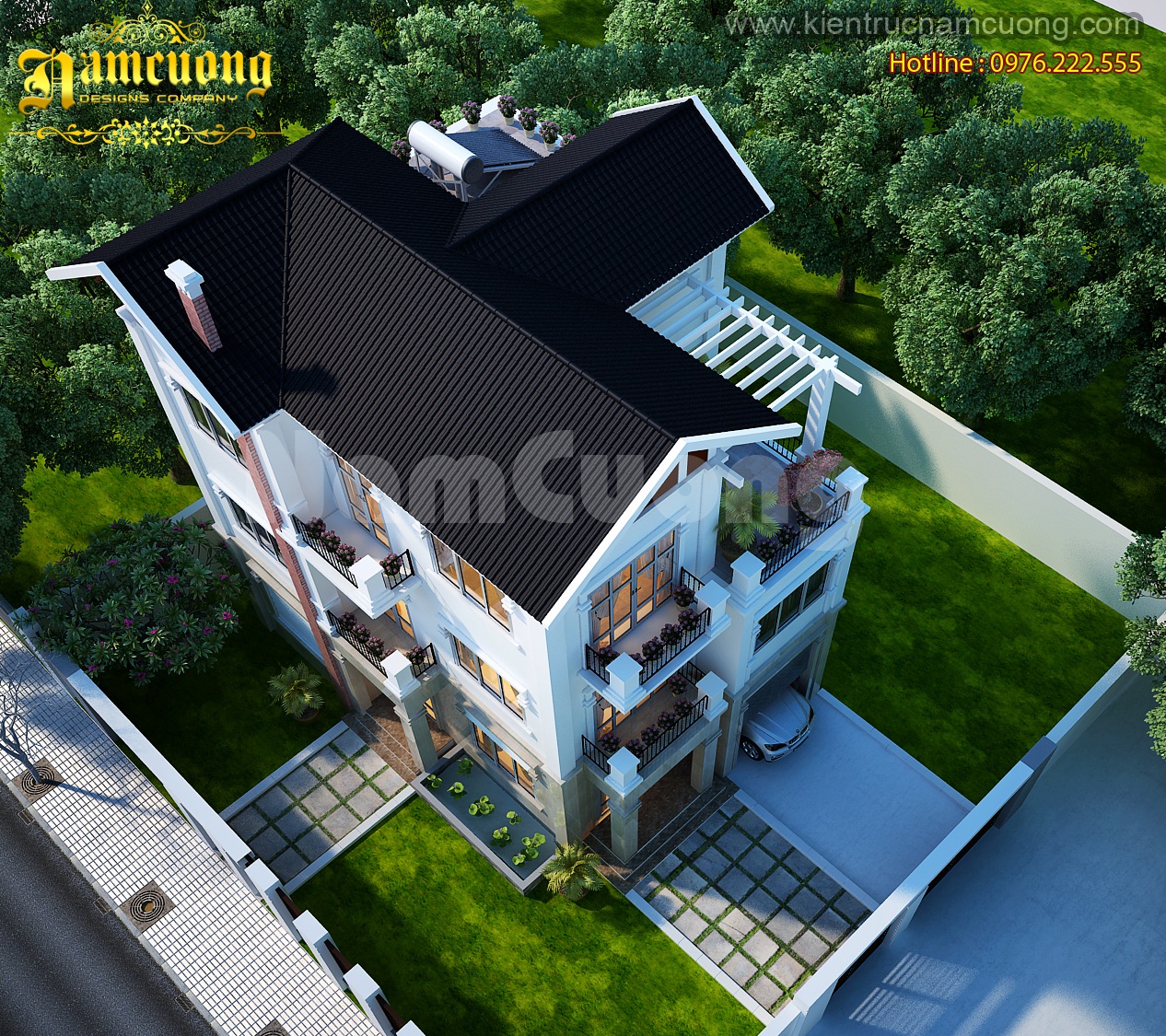 越南京都商务办公空间设计案例-14