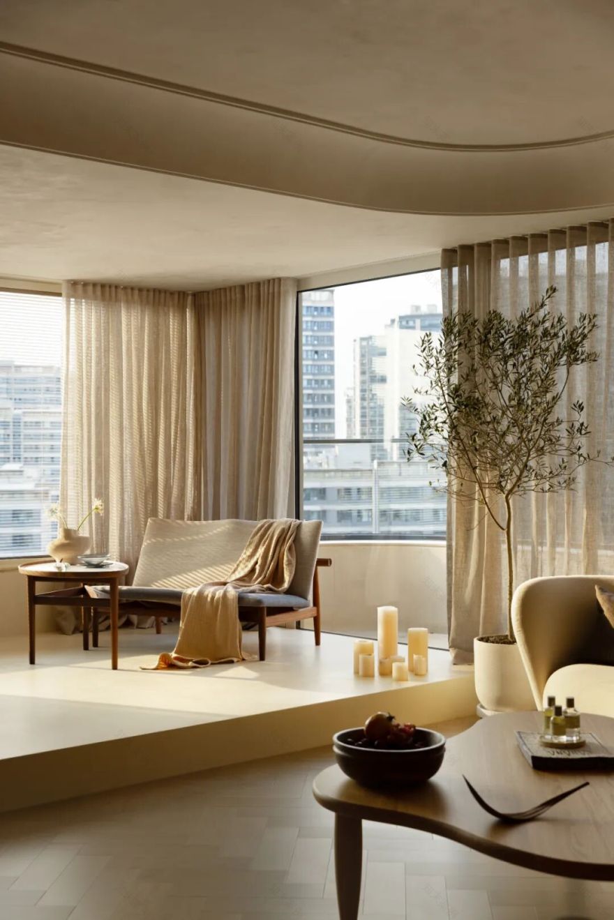 苏州河畔的治愈系私宅,把夕阳装进家里-35