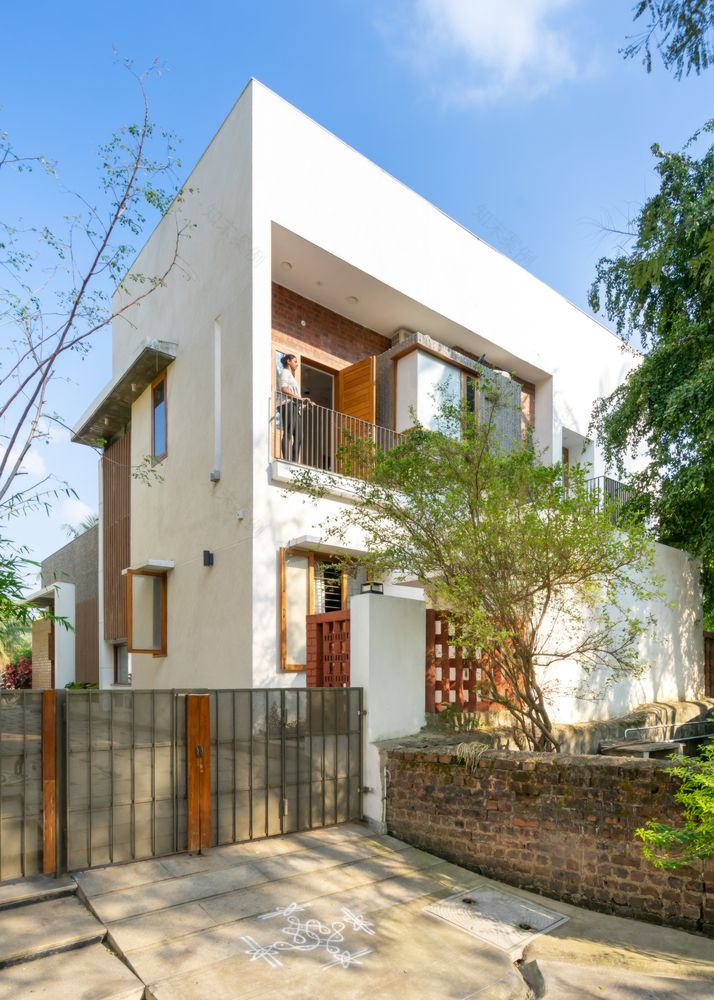 Rooted House · 回归自然的别墅设计丨印度金奈丨Triple O Studio-38