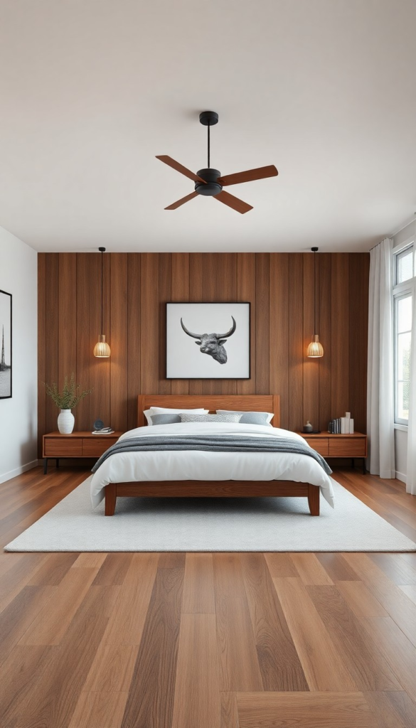 现代西方风格宁静卧室设计案例-22