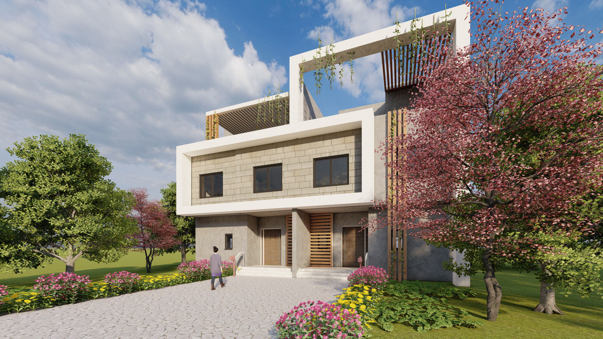 IL LUEUR 住宅综合体丨埃及开罗丨艾因夏姆斯大学工程学院建筑系-40