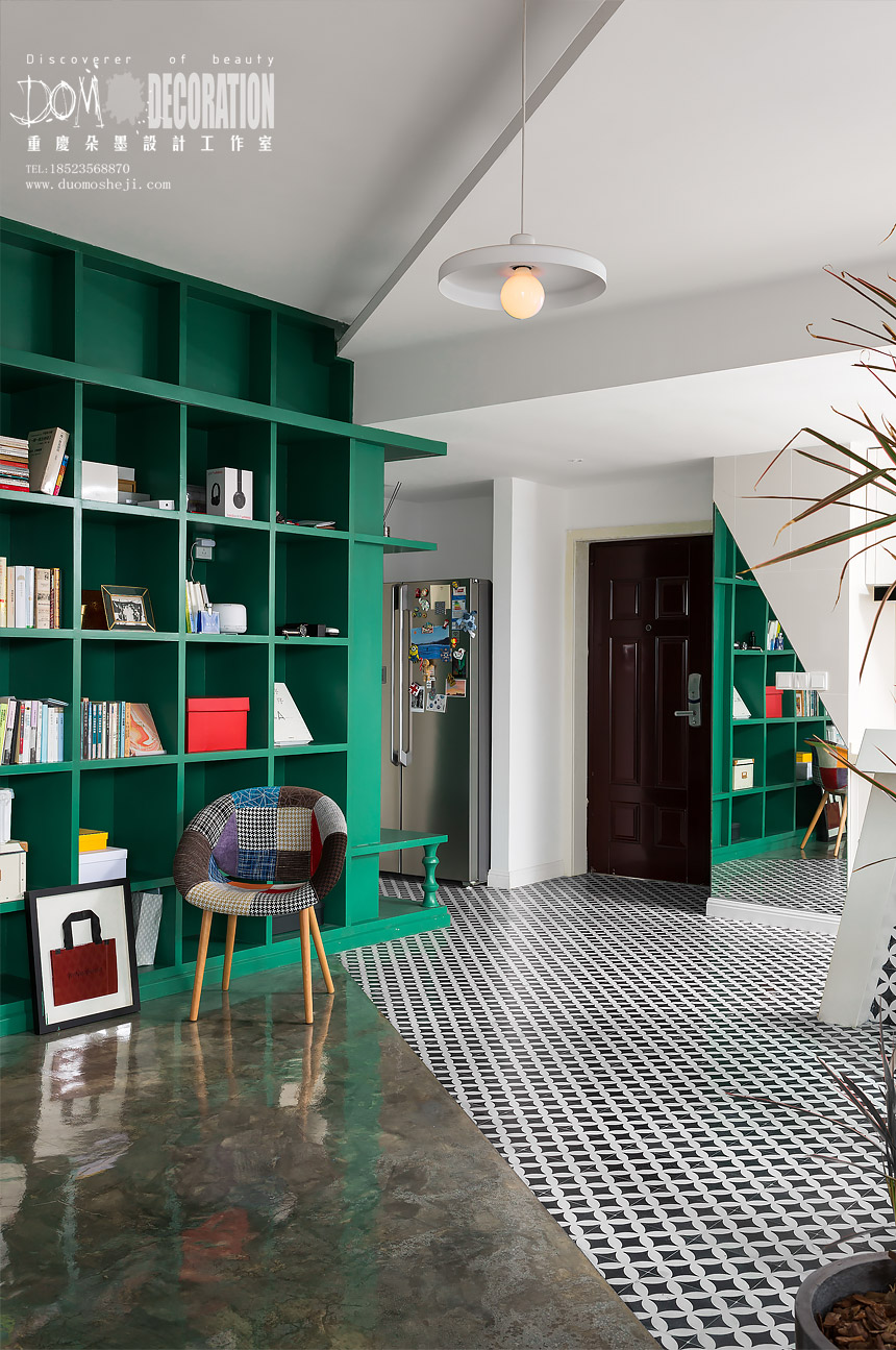 90 后婚房设计 | 自由组合的魔方空间-67