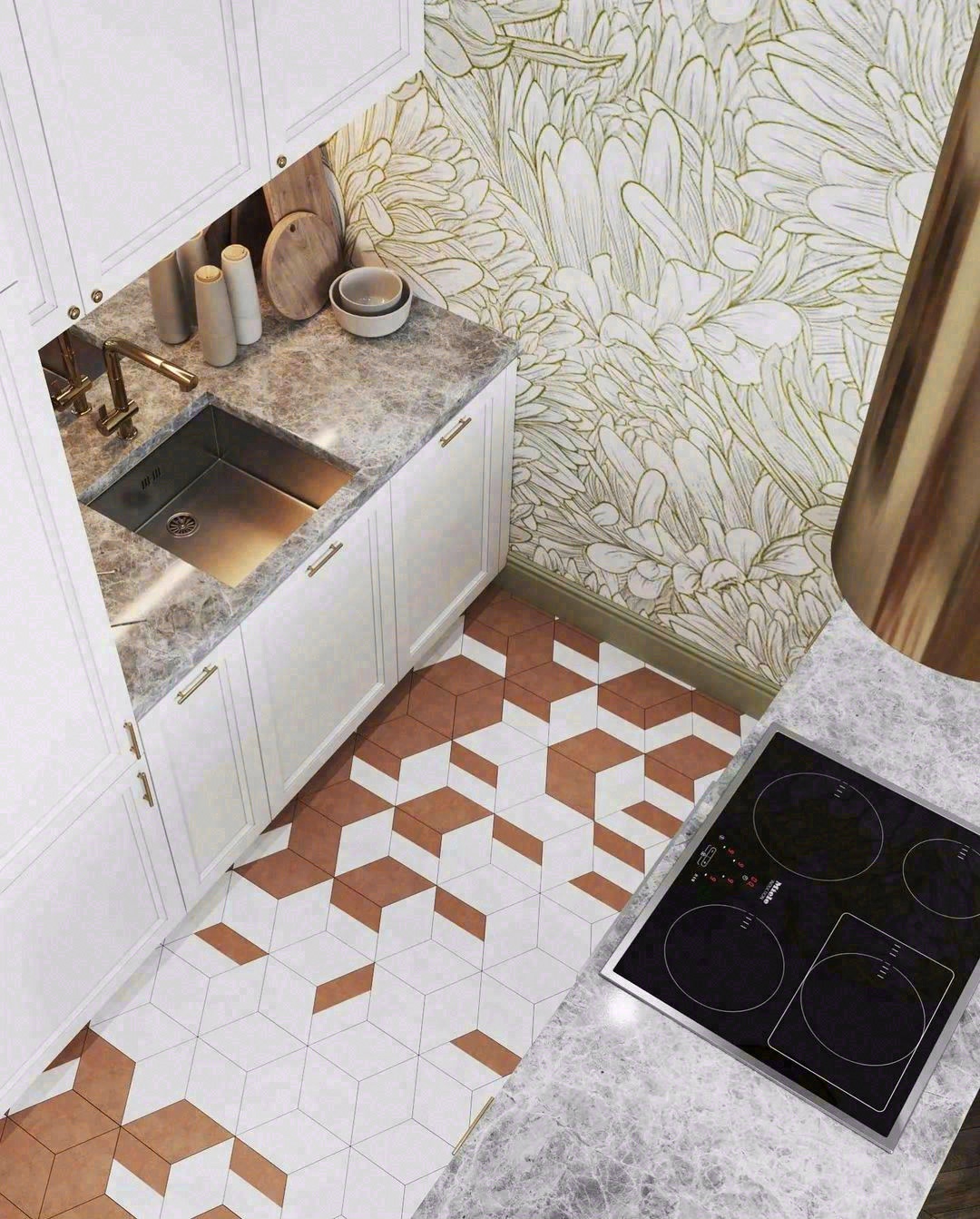 45㎡小公寓设计丨Juliababintseva-7