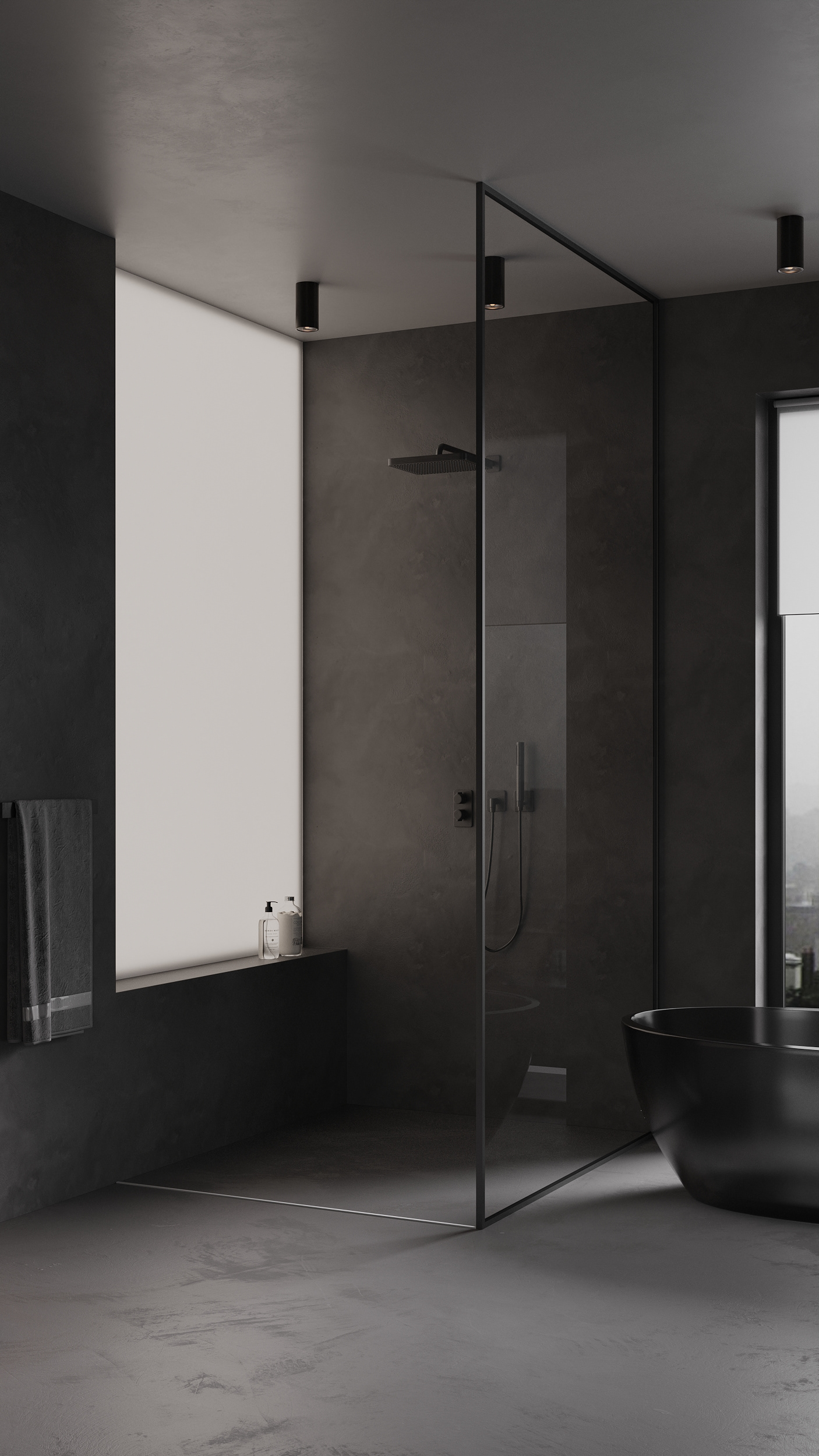 黑色系住宅设计  超酷！-17