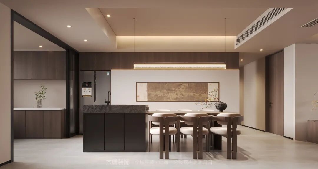 大唐设计丨175㎡宋式美学，东方生活的诗意与松弛-33