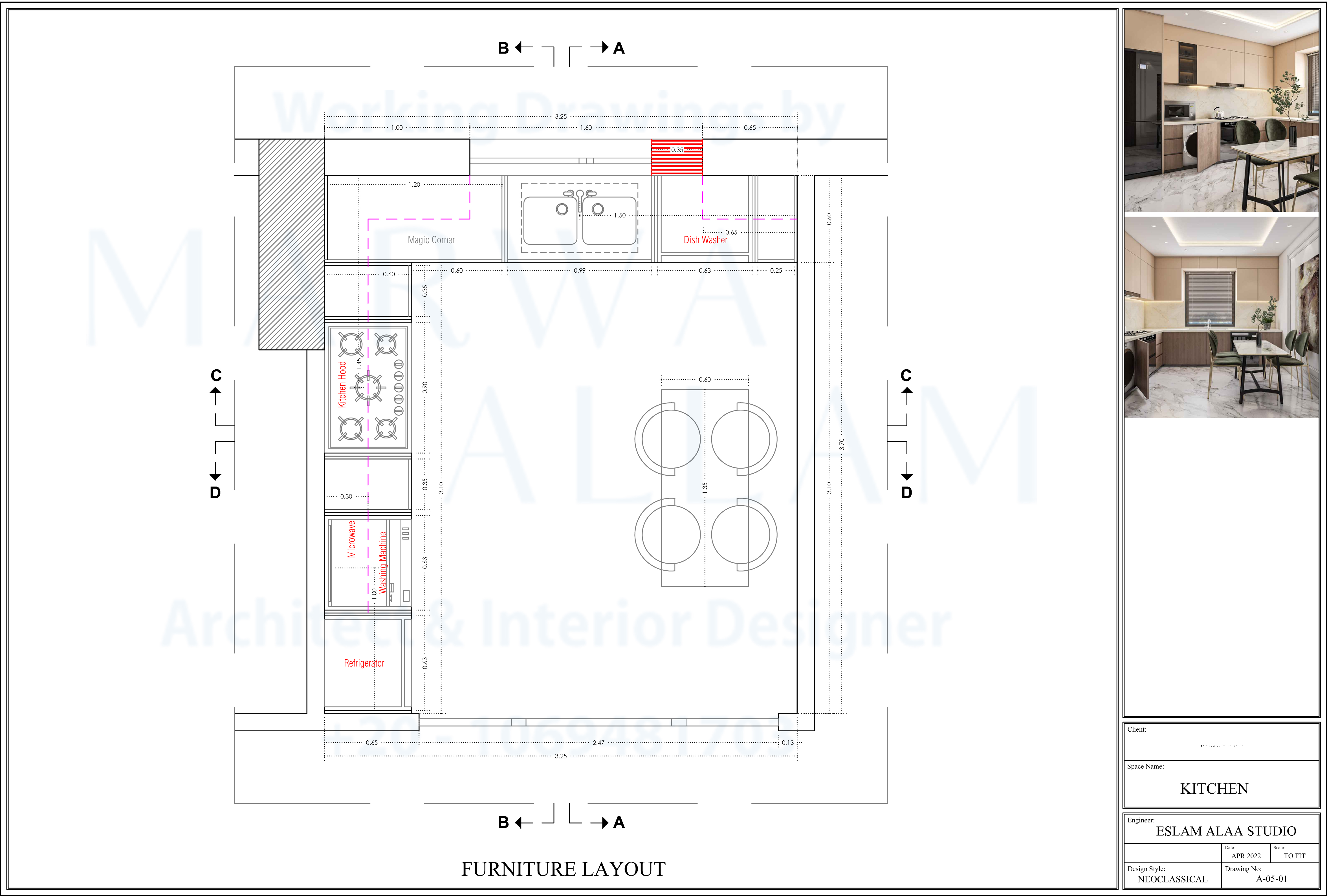 Kitchen - Shop Drawings-1