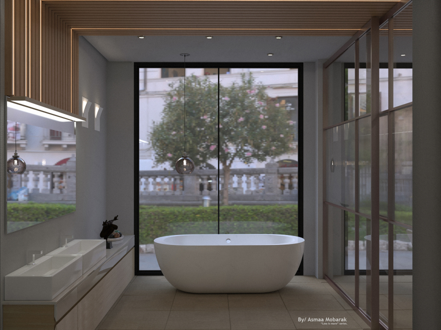 Master bedroom(less is more 系列)丨Ludwig mies van der roh-4