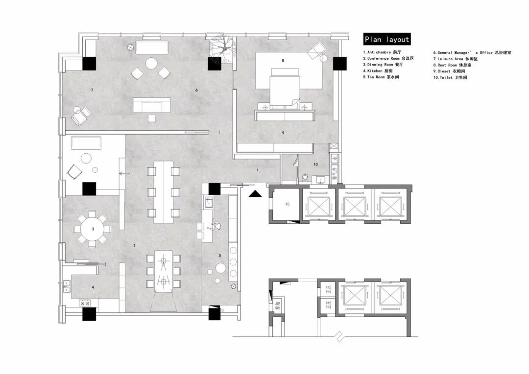 绍兴布莱恩财富办公室，简约设计展现空间美学-9