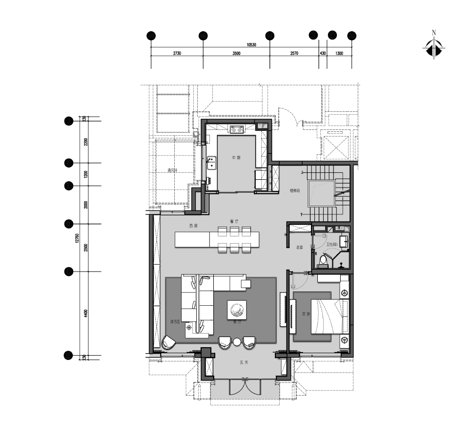 国瑞熙墅叠拼样板间-45