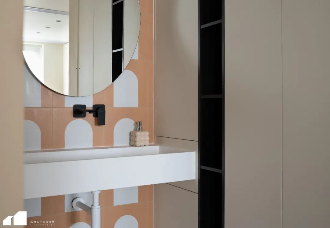 奶油风私宅设计丨留白屿下空间建筑-50