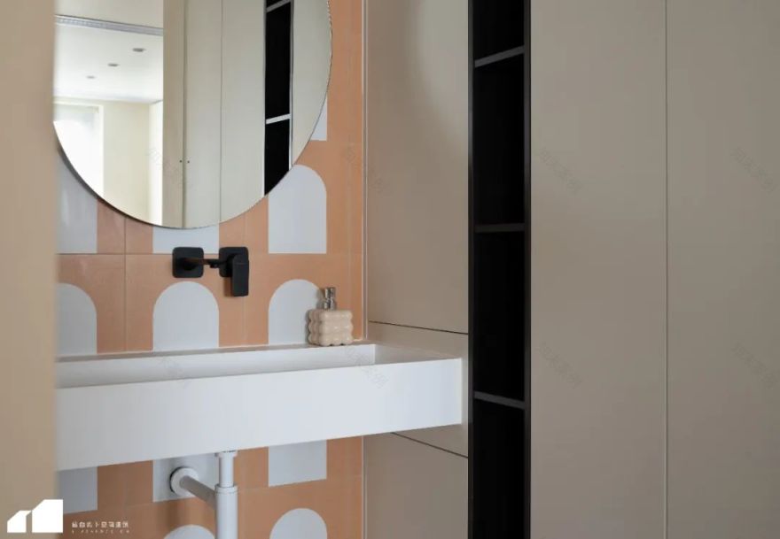 奶油风私宅设计丨留白屿下空间建筑-50