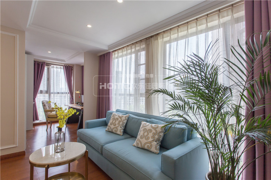 成都观城 220 平简约美式装修,家庭温馨空间设计-50