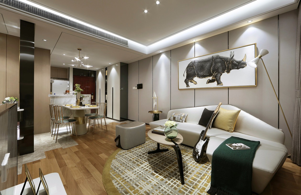 金地·新城·大境C户型样板房 天鼓装饰设计-15