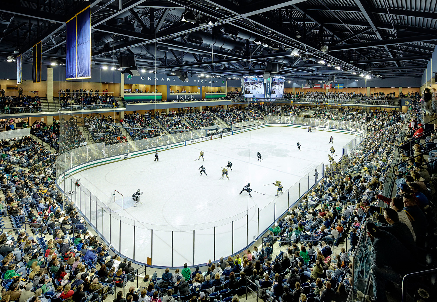 University of Notre Dame Compton Family Ice Arena | ROSSETTI-0