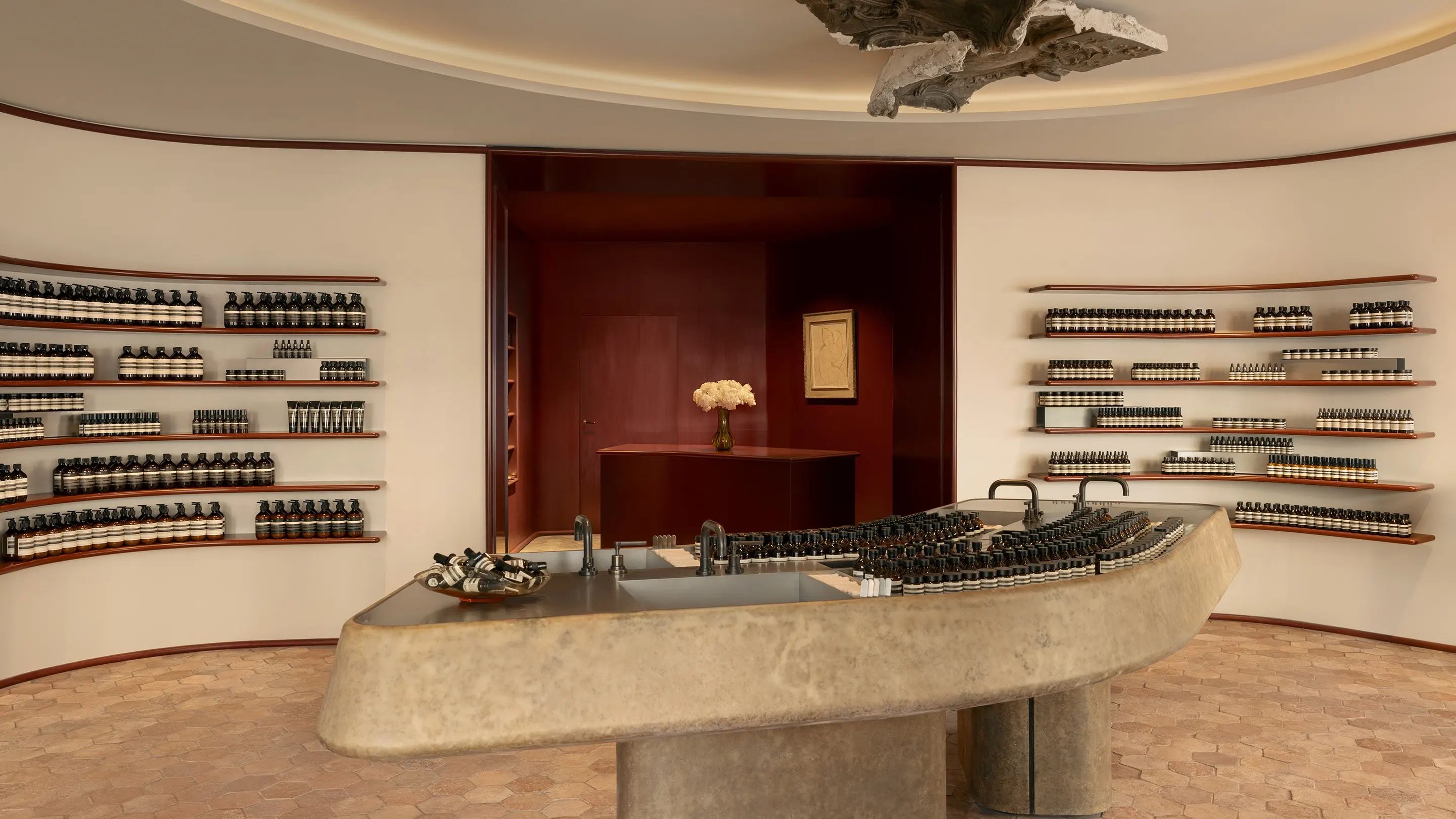 Aesop 巴黎店丨法国巴黎丨Jakob Sprenger Interiors-20