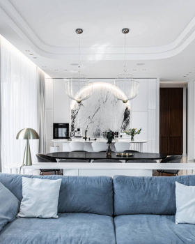 维尔纽斯豪华双层别墅·Home with a Spa丨立陶宛维尔纽斯丨Dizaino Virtuvė