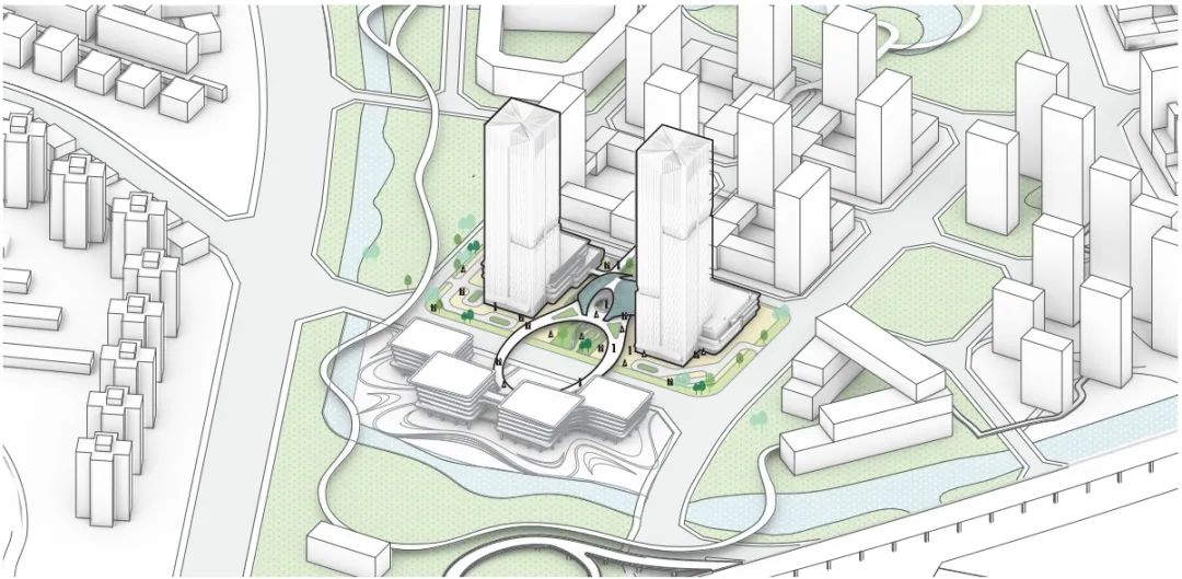 荆州新城金融中心产业孵化中心及智慧中心丨中国荆州丨Aedas与深圳市华阳国际工程设计股份有限公司联合体-30