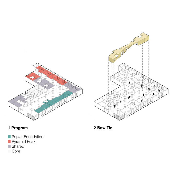 孟菲斯慈善基金会共享办公空间设计-15