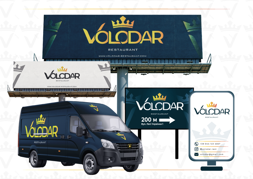 “Volodar”餐厅品牌形象设计-34