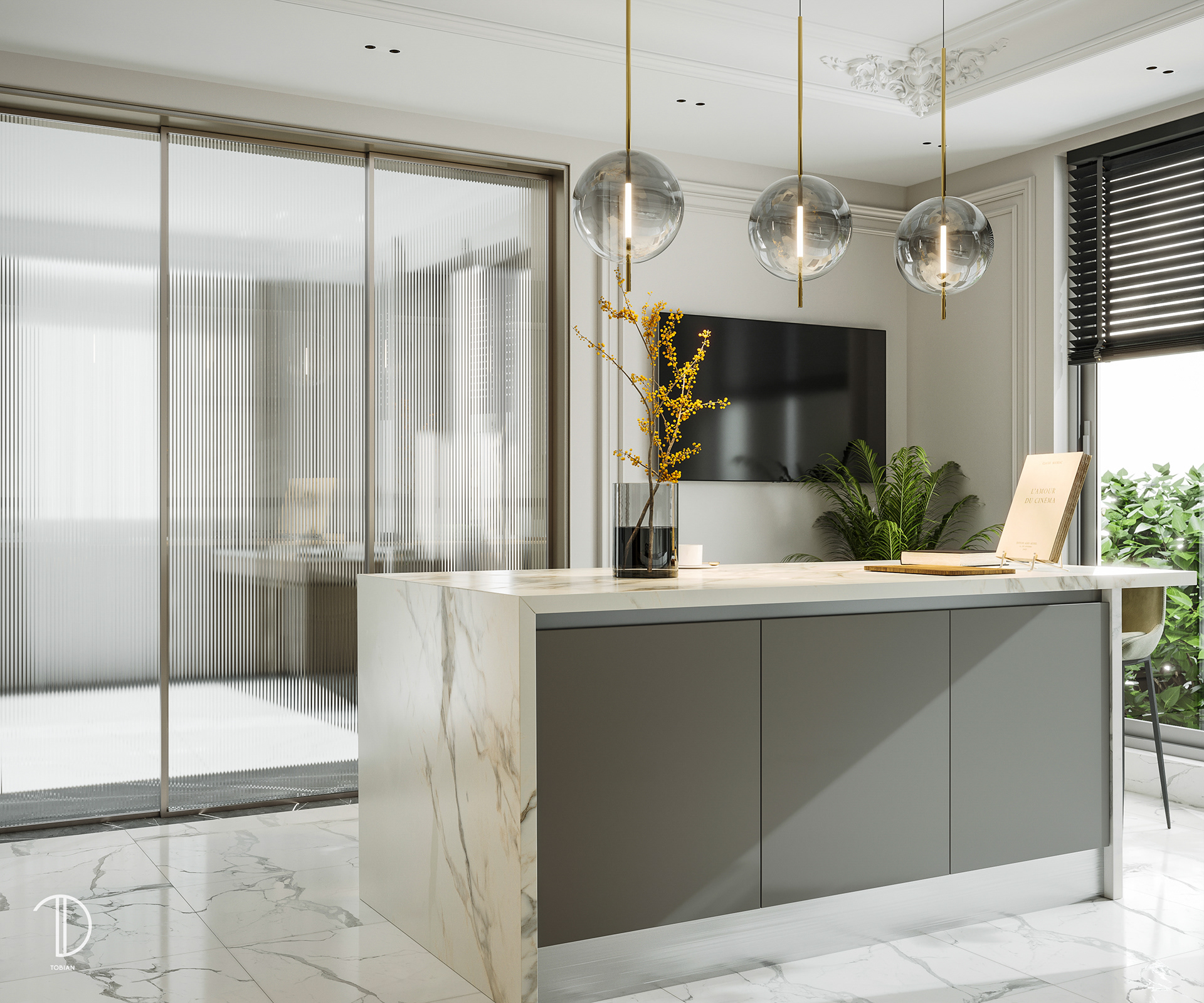 STONE PARK 别墅室内设计-27