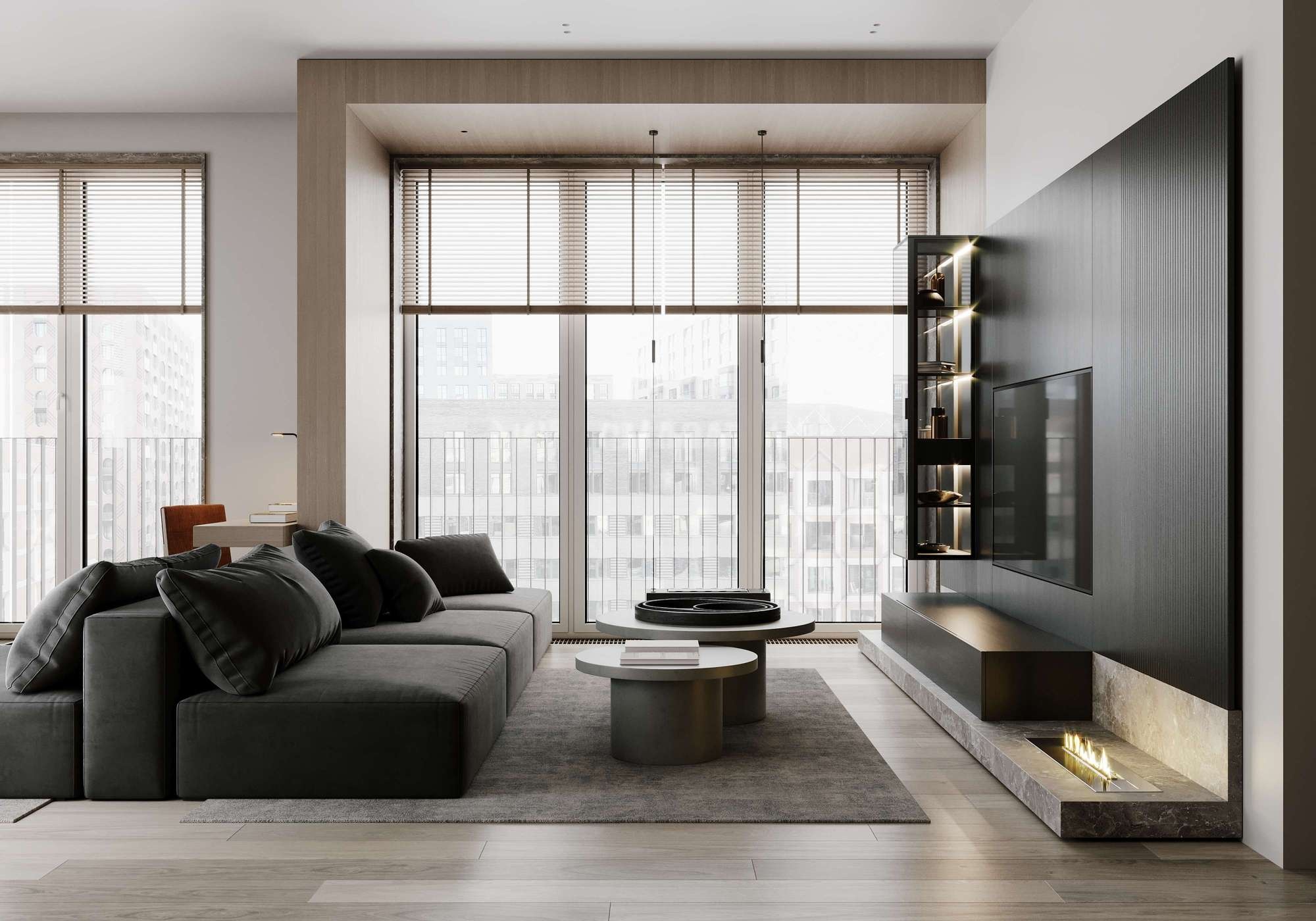 TRUBNAYA 大平层设计丨俄罗斯丨Artem Babayants 设计团队-5