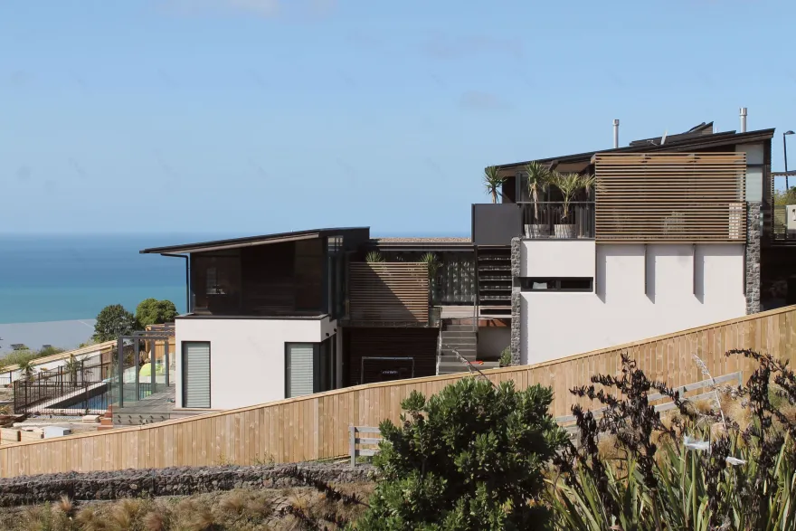 新西兰 Sumner 海滨别墅丨Borrmeister Architects-7