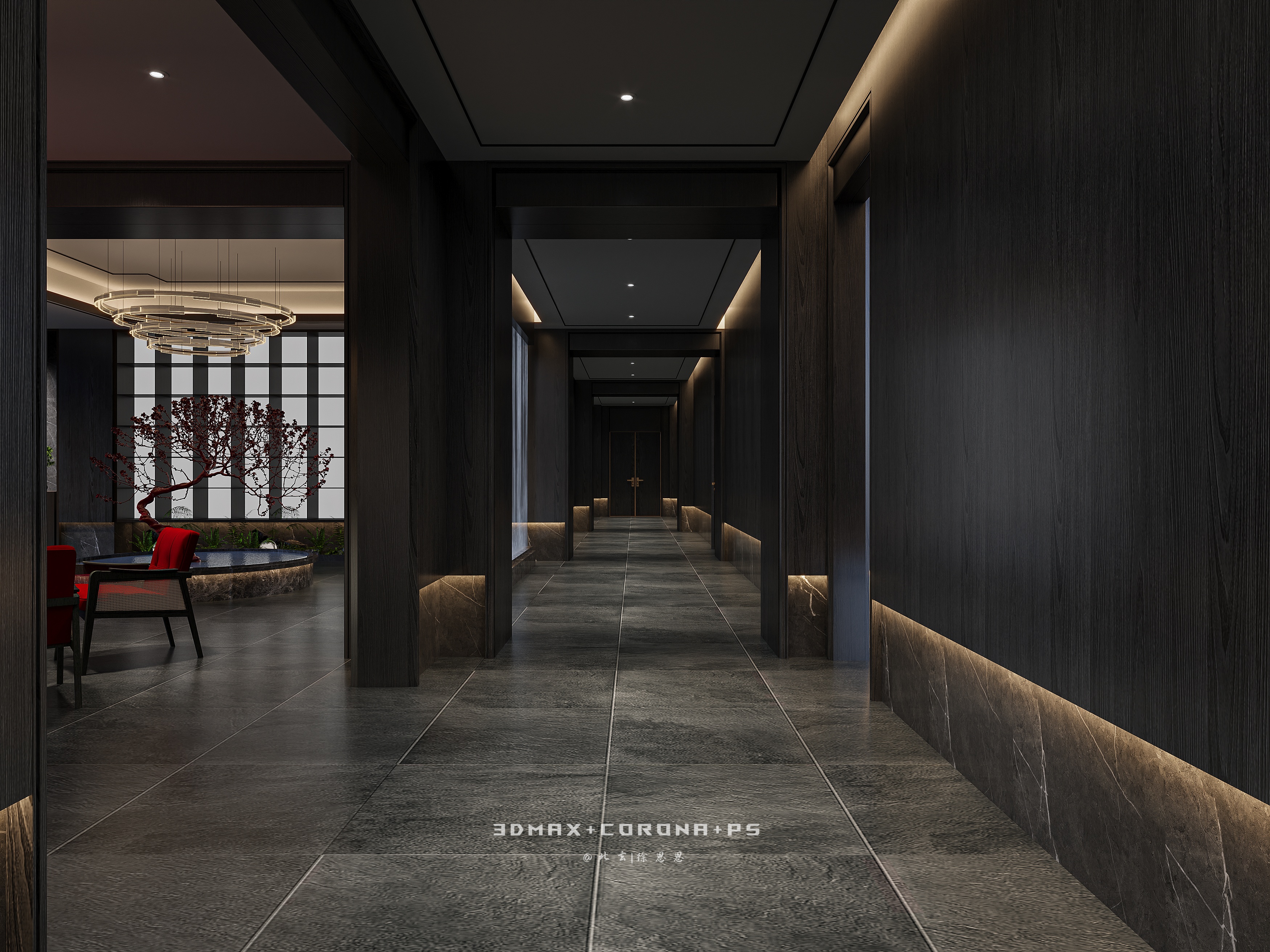 竹影山光里的雅宴：当新中式遇见当代奢居-4