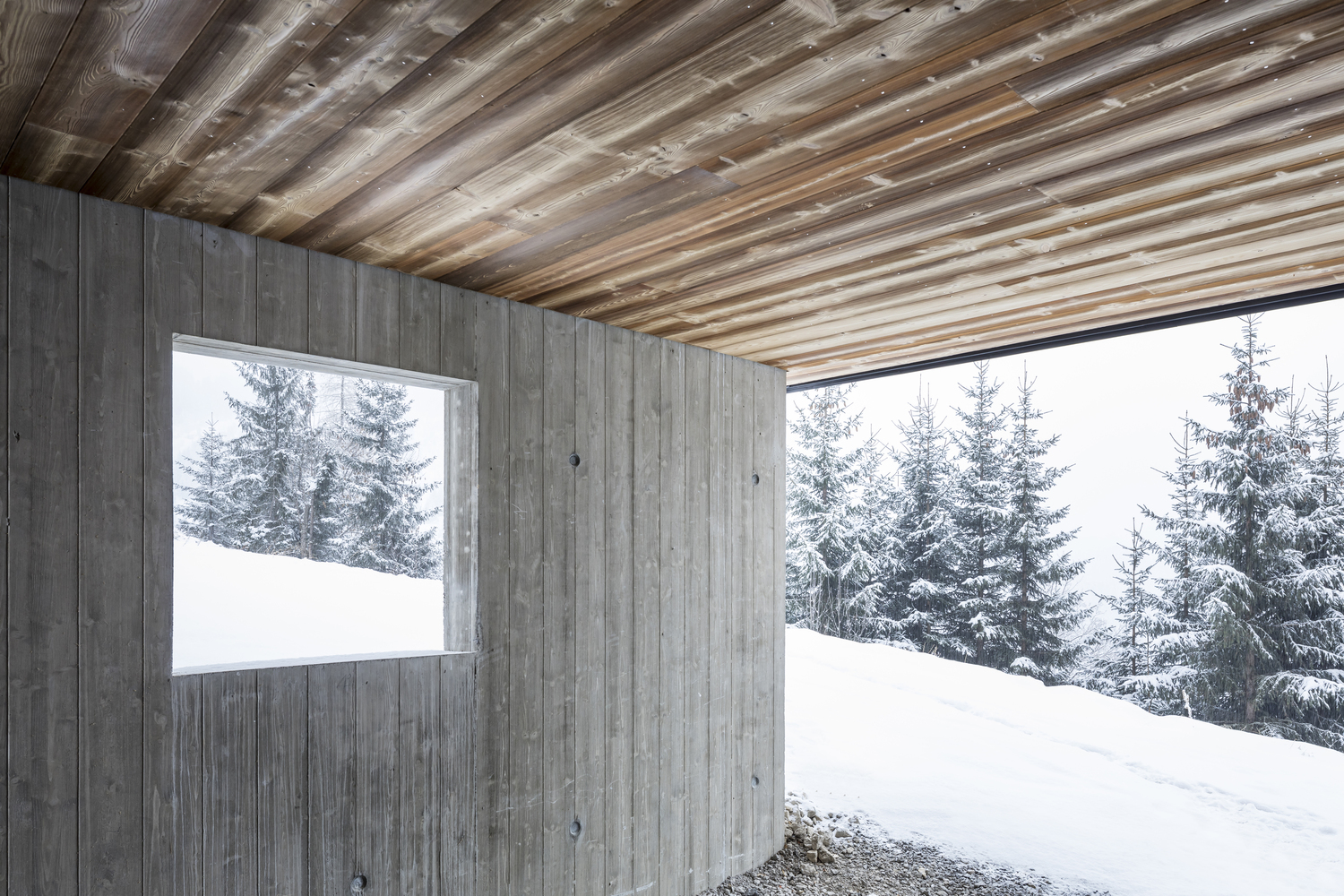 Mountain House  Studio Razavi architecture-73